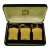 Box Set X 3 "21" Club Brass Decanter Tags For Sale
