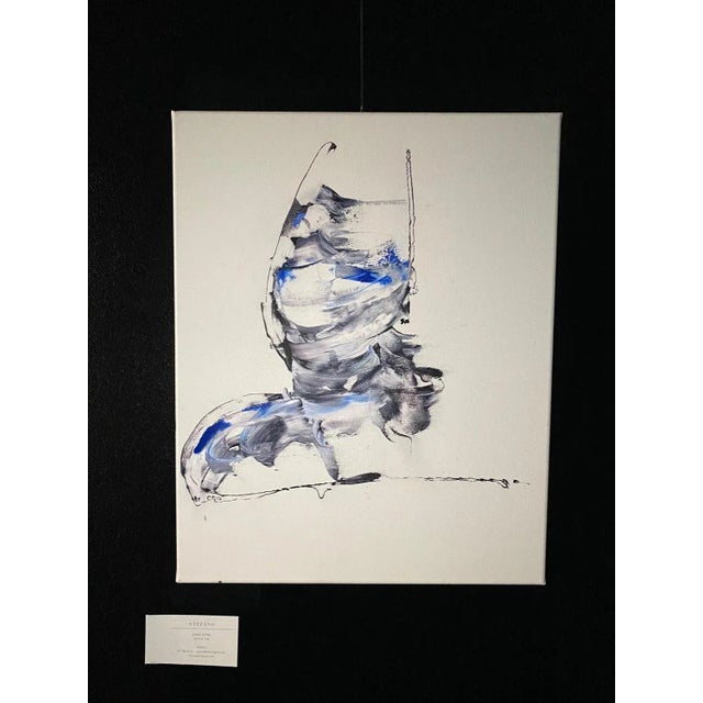 Stefano is a contemporary Genevan painter who plays between the abstract and a suggested figurative. This piece represents...