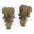 Pair of Late 20th Century Wall Mounted Corbels For Sale