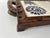 Vintage Mexican Monterrey Tile & Carved Wooden Tray For Sale - Image 4 of 9