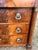 French 19th Century Empire Flame Mahogany Chest of Drawers For Sale - Image 4 of 12