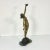 Vintage French Art Deco Pierre Le Faguays Bronze Nude Sculpture, Girl With Dove For Sale - Image 10 of 18