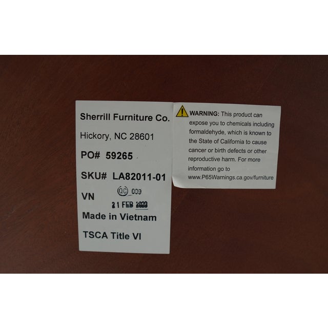 Lillian August Portman Bow Leg Dining Table For Sale - Image 16 of 17