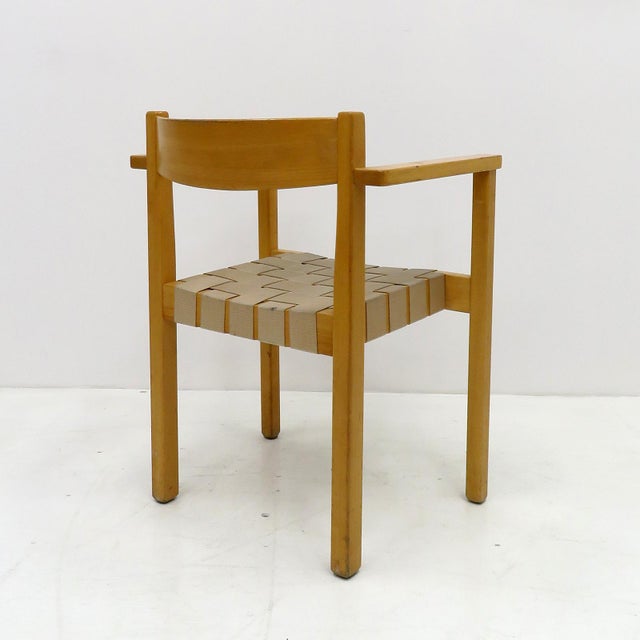 Set of 8 Dining Chairs by Axel Larsson for Balzar Beskow, 1970 For Sale - Image 9 of 10