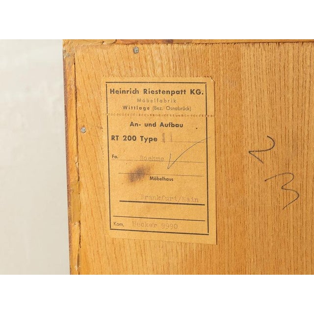 Chest of Drawers by Heinrich Riestenpatt, 1960s For Sale - Image 7 of 8