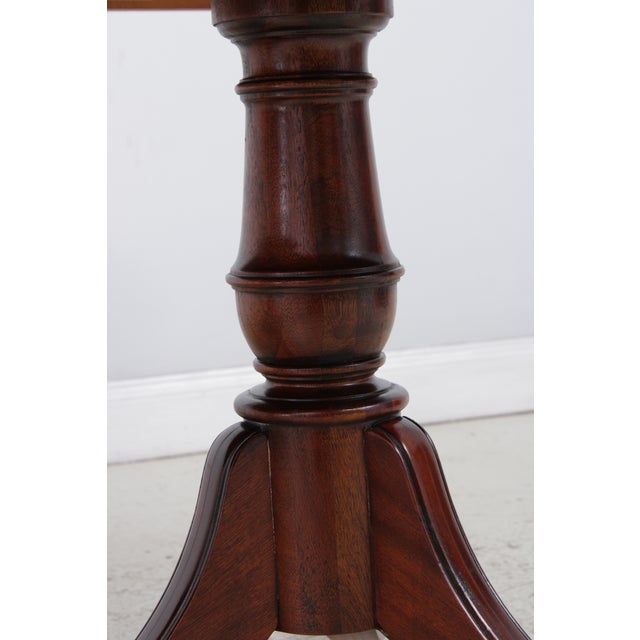 Drexel Regency Style Mahogany Dining Table For Sale - Image 16 of 18