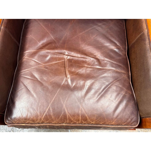 Brown Martha Stewart Signature for Bernhardt Lounge Armchairs, Pair For Sale - Image 8 of 12
