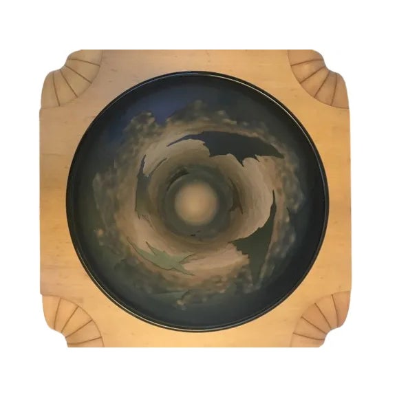 Mid 20th Century Mid 20th Century Japan Art Glass Vase, Kyoto, Signed For Sale - Image 5 of 6