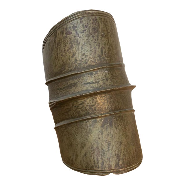 9" Long Antique Ekonda Bronze Currency For Sale