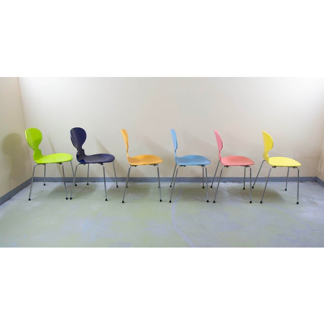 Wood Ant 3101 Chairs by Arne Jacobsen for Fritz Hansen, 1995, Set of 6 For Sale - Image 7 of 18