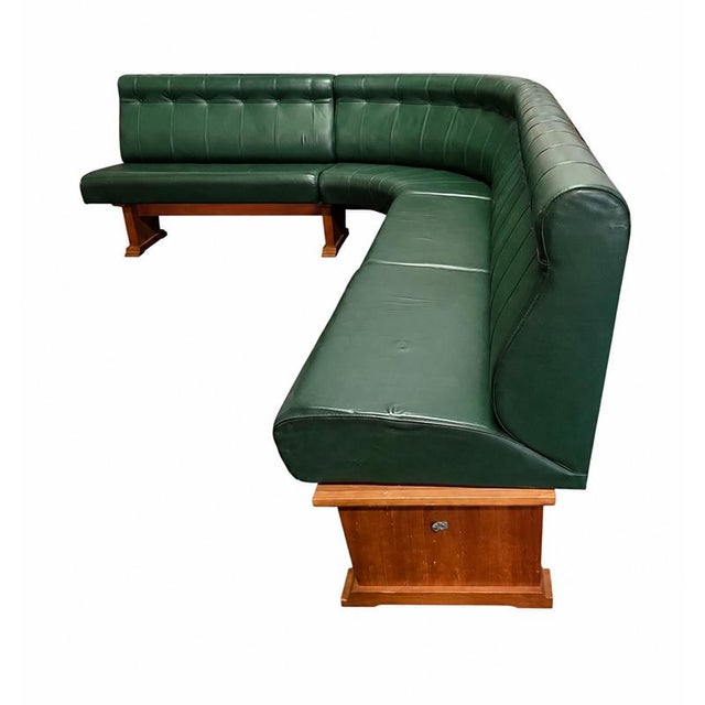 Vintage Corner Bench, 1980s For Sale - Image 6 of 7