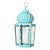 Solid Brass Antique Hexagonal Hanging Lantern / Pendant Light - 19”h X 9”.5 W For Sale