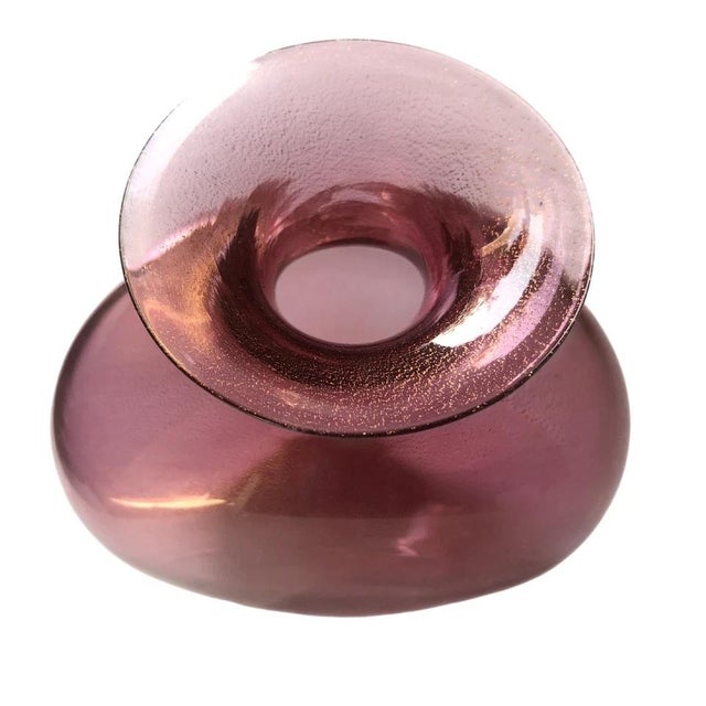 Murano Glass Vase by Archimede Seguso, 1960s For Sale - Image 6 of 8