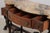 Vintage Carved Walnut Marble Top Sideboard For Sale - Image 4 of 18