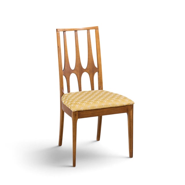 Broyhill Brasilia Mid Century Walnut Dining Chairs - Set of 6 For Sale - Image 16 of 18