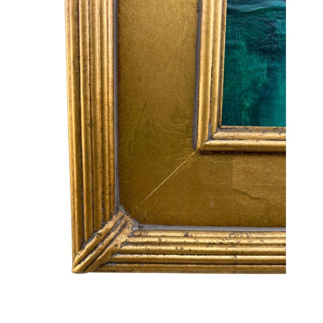 Framed Acrylic "Rock Quarry" Painting, Signed K. Bergstrom-Catriona For Sale In Los Angeles - Image 6 of 10