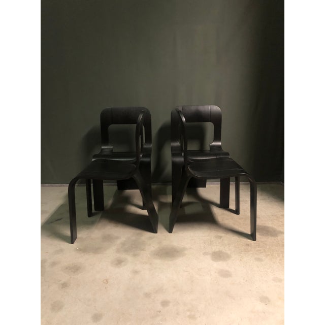 Vintage Side Chairs by Gigi Sabadin for Stilwood, 1970s, Set of 4 For Sale - Image 11 of 16