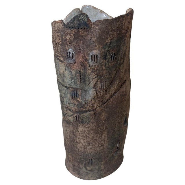 Sculptural Ceramic Vase, 1970s For Sale - Image 11 of 11