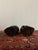 African Vintage Carved African Ebony Heads - a Pair For Sale - Image 3 of 9