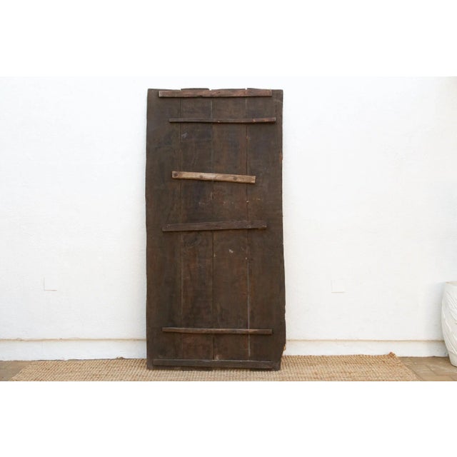 Large Beautifully Carved Nupe Door For Sale - Image 12 of 12