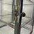 Gray Antique Handmade Metal Glass Countertop Store Display Show Case Sliding Shelves For Sale - Image 8 of 14