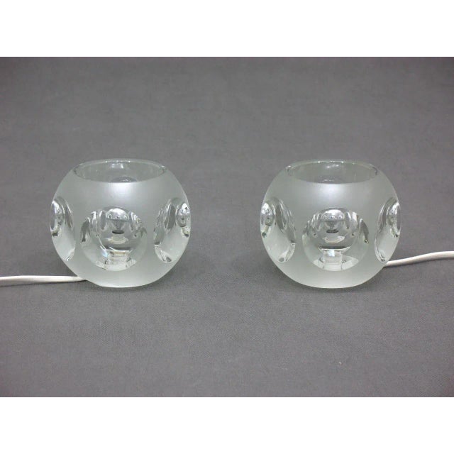 Glass Table Lamps from Peill & Putzler, 1970s, Set of 2 For Sale - Image 13 of 13