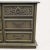 Wood 1970s Spanish Revival Carved Wood Nine-Drawer Lowboy Dresser in Olive Green For Sale - Image 7 of 10