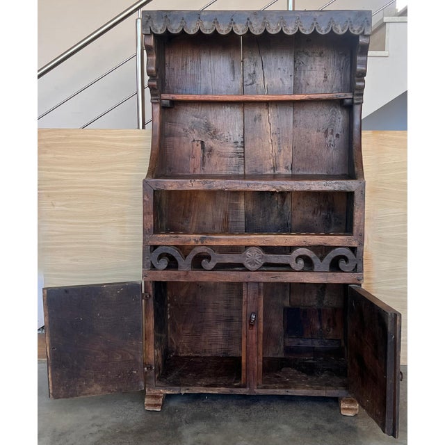 19th Century Cupboard or Cabinet, Walnut, Castillian Influence, Spain, Restored For Sale - Image 4 of 18