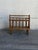 Vintage Danish Oak Magazine Rack Newspaper Holder Magazine Stand For Sale - Image 4 of 8