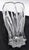 1970s Art Deco Style Waterford Heavy Crystal Tulip Vase Star Base For Sale - Image 11 of 13