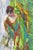 Large Impressionist Style Young Woman in Field Oil on Wood Board Framed Painting For Sale - Image 4 of 15