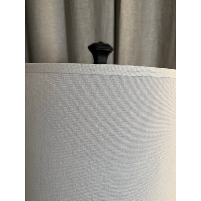 1970s Light Yellow Ginger Jar Lamp For Sale - Image 5 of 6