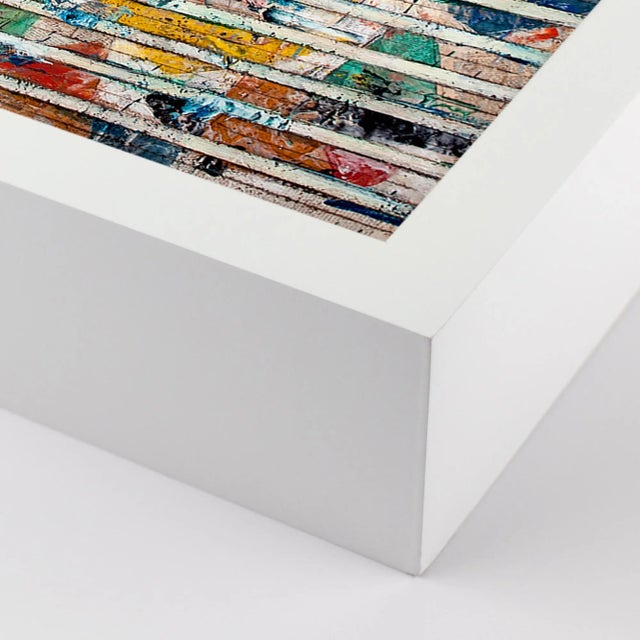 Currents #13-01 by Brad Ellis, Art Print in White Frame, Medium Overall Size: 30x36 Frame Color: White