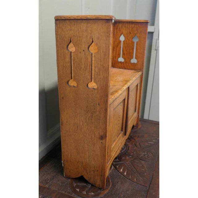 Arts and Crafts Wall Cabinet, 1890 For Sale - Image 4 of 7