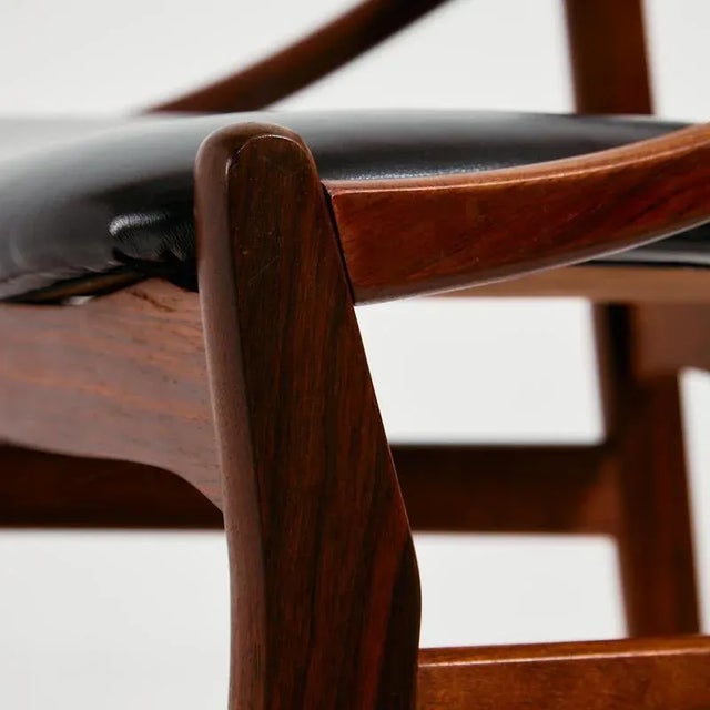 Rosewood Dining Chairs by Vestervig Eriksen for Brdr. Tromborg, Set of 4 For Sale - Image 14 of 18