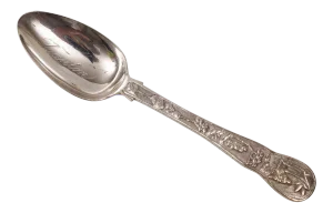 Chinese Export Souvenir Silver Spoon, Hallmarked 1903