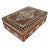 Moroccan Inlaid Marquetry Hardwood Box Ornate Khatam Style For Sale - Image 4 of 9