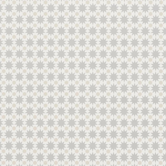 Schumacher Cosmos Wallpaper in Neutral For Sale