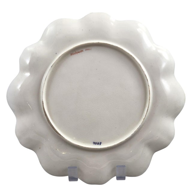 Porcelain View Service Plates by J. J. Birbeck for Aynsley, 1888, Set of 4 For Sale - Image 10 of 18