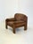 Wood Sapporo Armchair by Mario Marenco for Mobil Girgi Striped, 1970s For Sale - Image 7 of 12