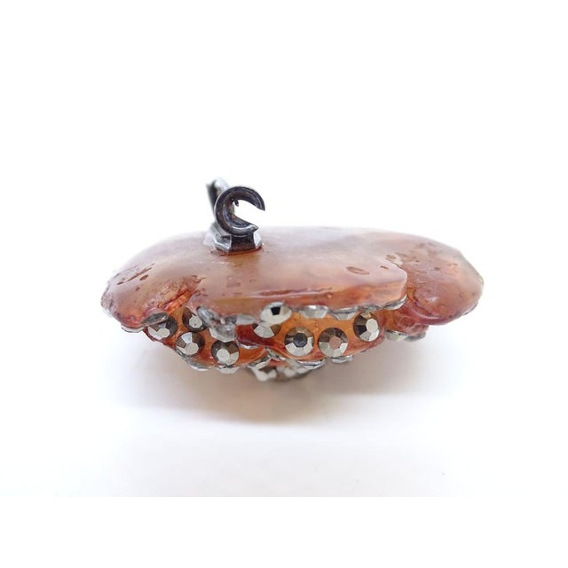 Rosa Brooch with Crystals from Giorgio Armani, Italy, 1990s For Sale - Image 11 of 18