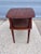 Brown Mid 20th Century Peter Hvidt and Orla Molgaard Teak and Cane Side Table For Sale - Image 8 of 9