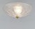 French art deco flush mount by Muller frères A French art deco flush mount with a domed bowl by Muller freres in clear...