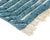 Striped Chevron Hand-Knotted Moroccan Wool Rug | 10'6" X 6'5" | One of a Kind For Sale - Image 6 of 8