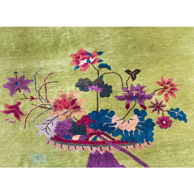 Early 20th Century Chinese Art Deco Rug For Sale - Image 14 of 14