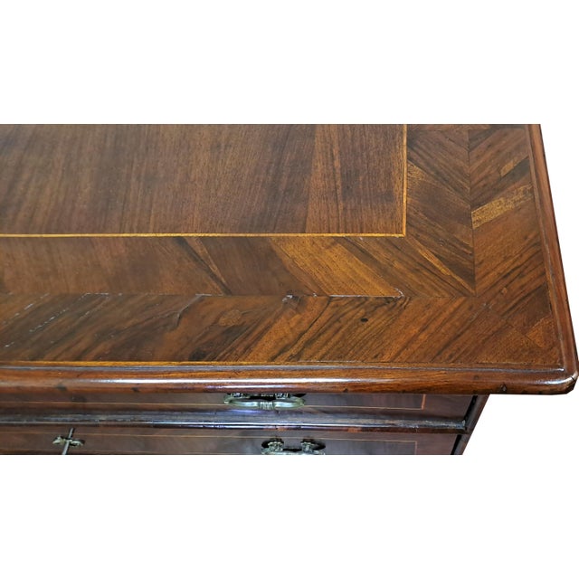 Walnut Chest of Drawers, Modena, Italy, 17th Century For Sale - Image 9 of 11