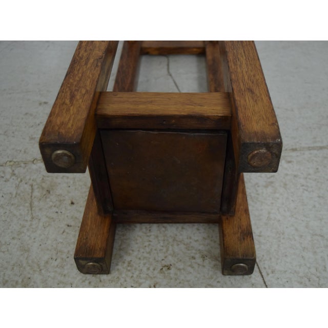 Vintage Mission Oak Possibly Stickley Umbrella Stand For Sale In Philadelphia - Image 6 of 7