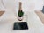 Italian Dark Green Verdi Marble butter cutting board 20th century.