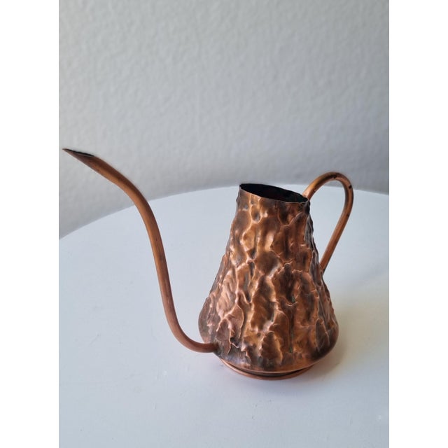Mid-Century Space Age Copper Watering Can, 1950s For Sale - Image 6 of 8
