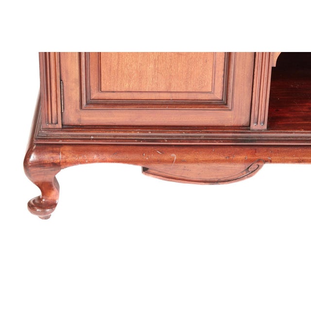 Antique Carved Mahogany Sideboard from Maple & Co. For Sale - Image 4 of 18